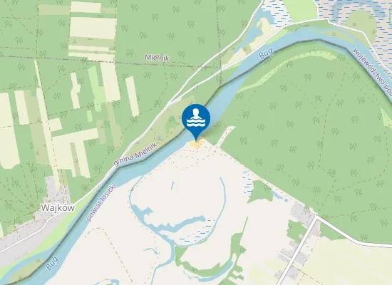 Map of Plaża Wieżba