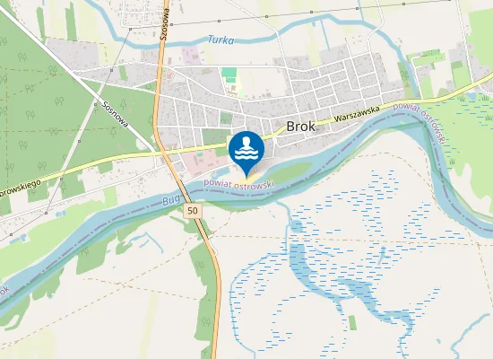 Map of Plaża miejska
