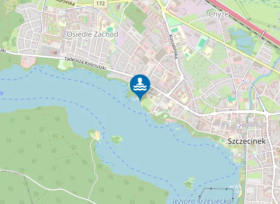 Map of Plaża Wojskowa