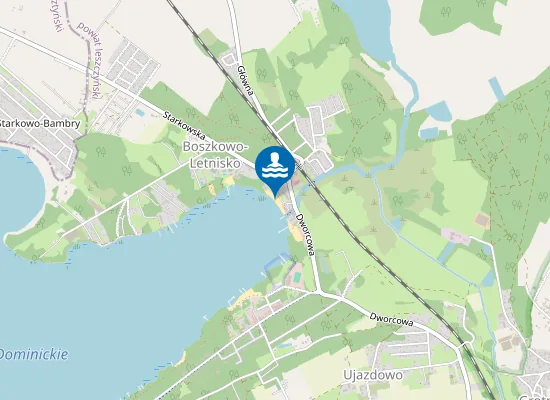 Map of Plaża Boszkowo