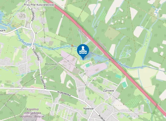 Map of Plaża niestrzeżona