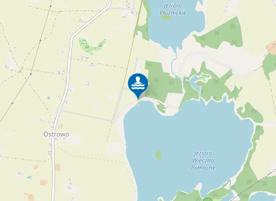 Map of Plaża w Ostrowie