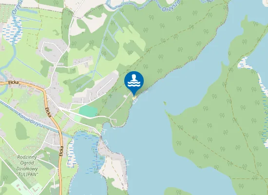 Map of Plaża WDW