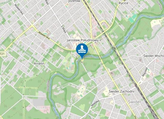 Map of Plaża Miejska Otwock