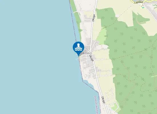 Map of Plaża Lubkowo
