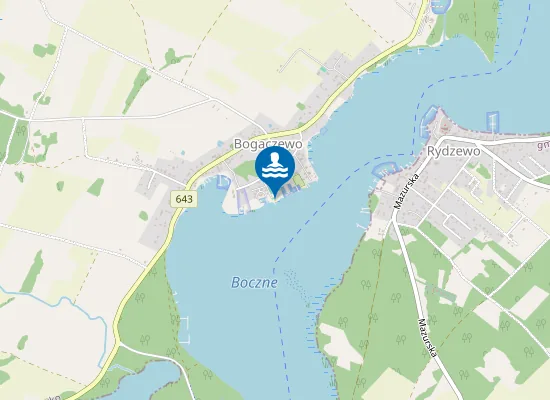 Map of plaża gminna