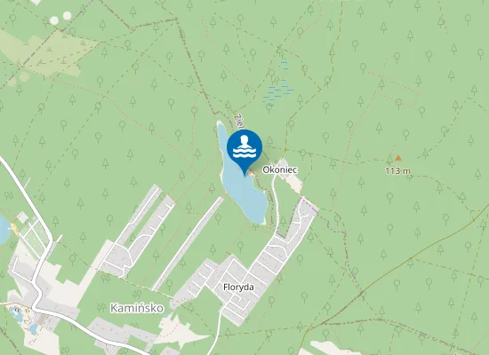 Map of Jezioro Miejskie