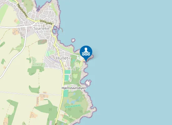 Map of HULLEHAVN