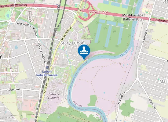 Map of Plaża miejska