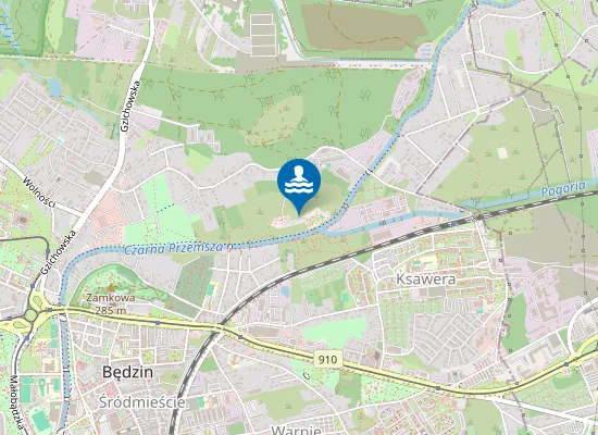 Map of Plaża miejska