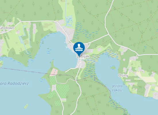 Map of Plaża gminna