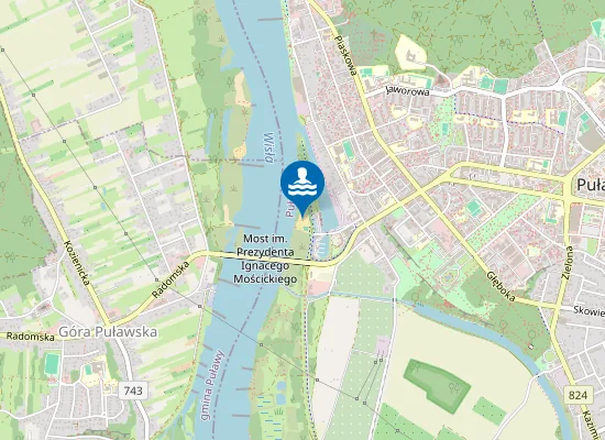 Map of Plaża miejska