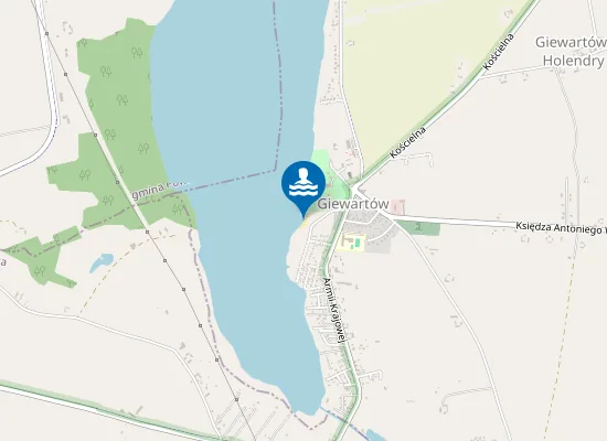 Map of Plaża w Giewartowie