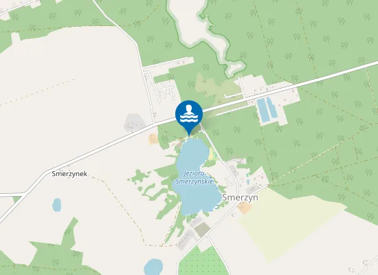 Map of Dzika plaża Smerzyn