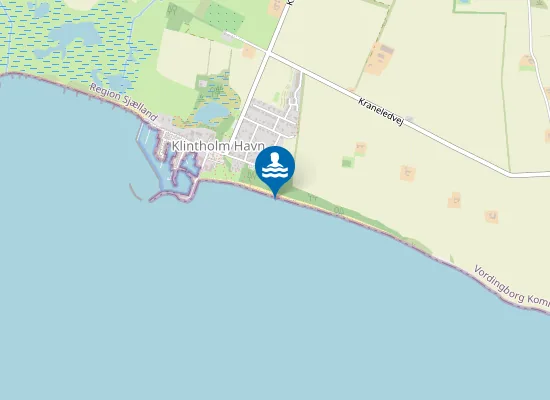 Map of KLINTHOLM ØST