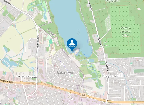 Map of Kąpielisko Kaskada
