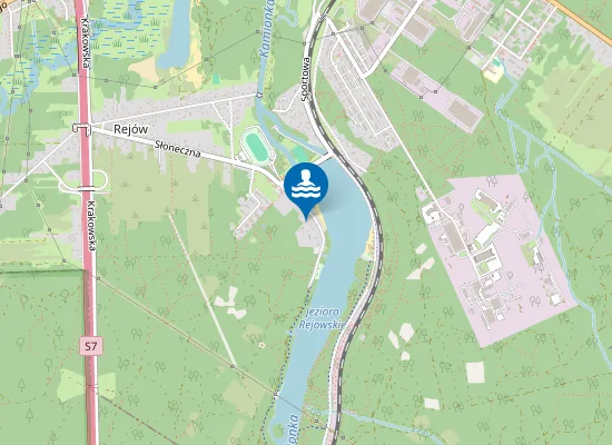 Map of Ośrodek wypoczynkowy „Rejów”