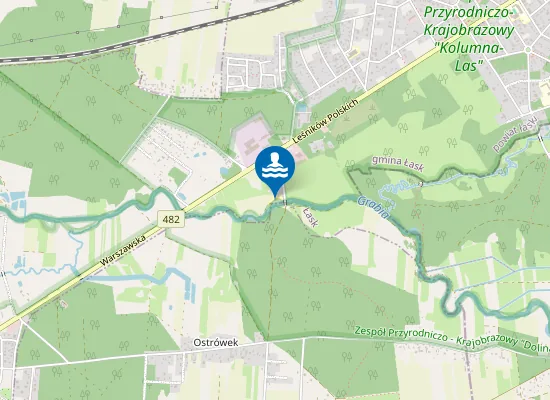 Map of Plaża pod Bykiem