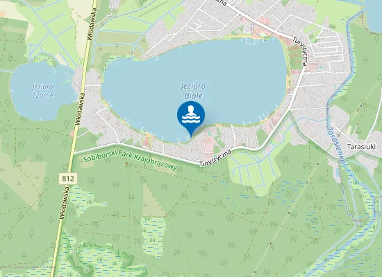 Map of Plaża "Świtezianka"