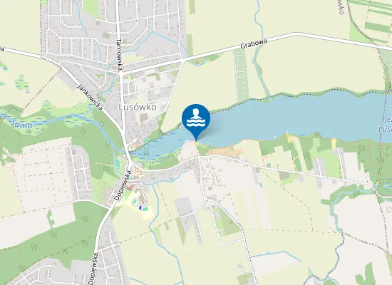 Map of Plaża Lusówko