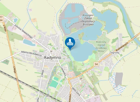 Map of Stara Plaża