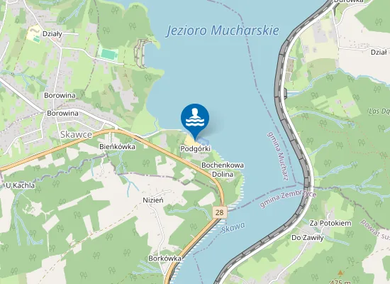 Map of U Jerzego