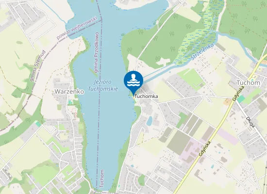 Map of Plaża w Tuchomiu