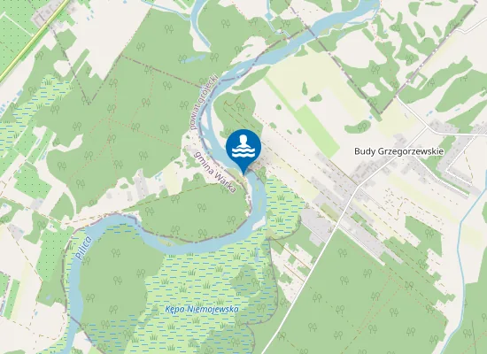 Map of Plaża Pilica