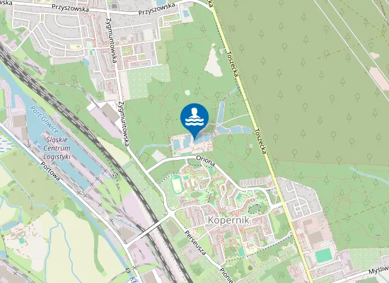 Map of Kąpielisko Leśne