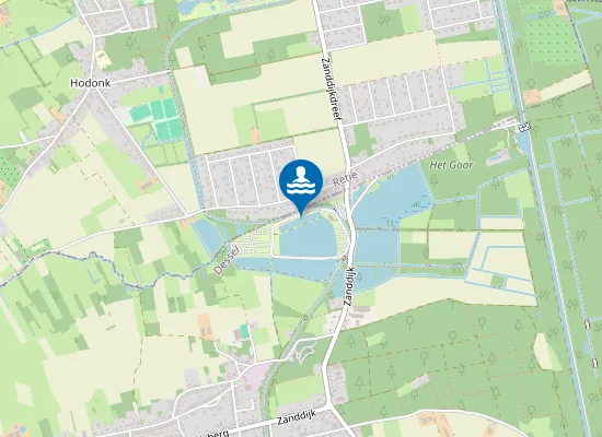 Map of Dessel - Campinastrand