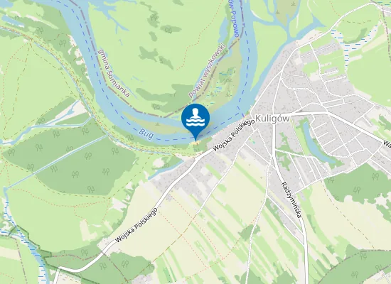 Map of Plaża Kuligów