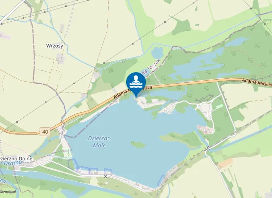 Map of Plaża piasczysta