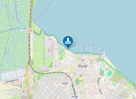 Map of Plaża Kaprów