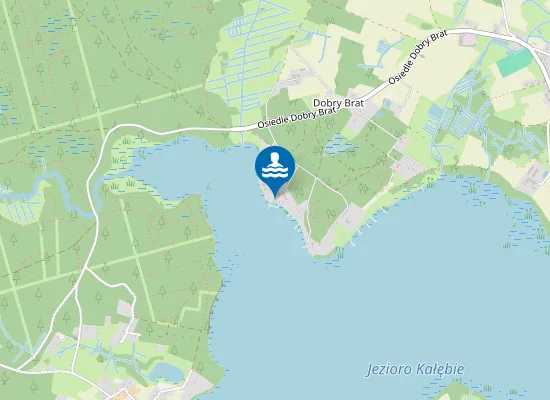 Map of Plaża Dobry Brat