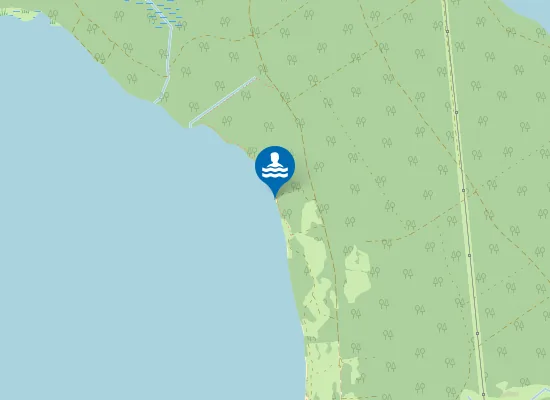Map of Plaża dla nudystów
