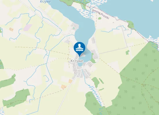Map of plażyczka gminna