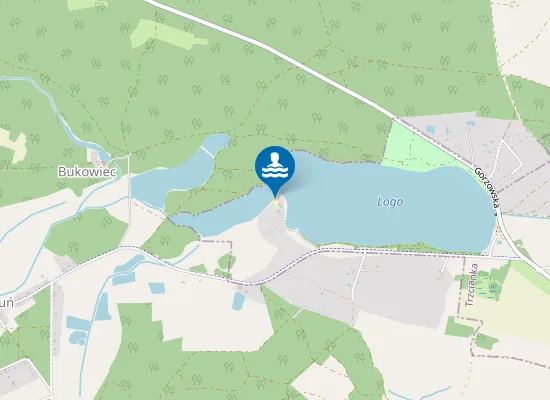 Map of Plaża Miejska nr 4 w Trzciance