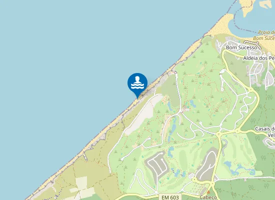 Map of Praia Frincha Grande