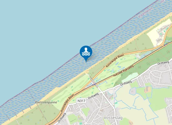 Map of DE HAAN VOSSESLAG