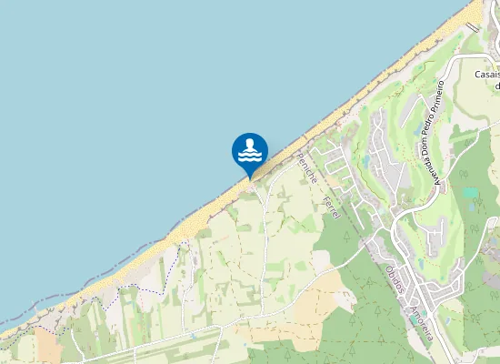 Map of Praia do Pico da Mota