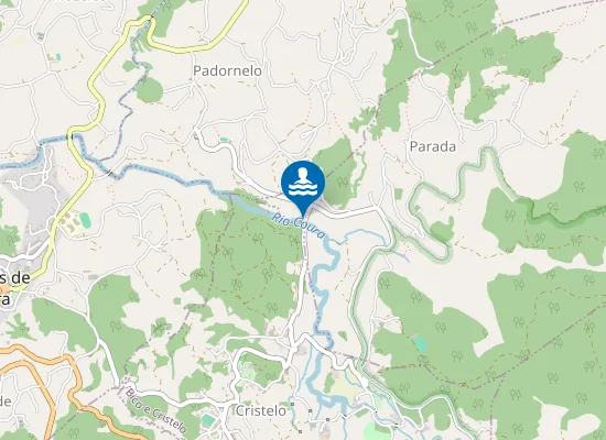 Map of Praia Fluvial de Casaldate