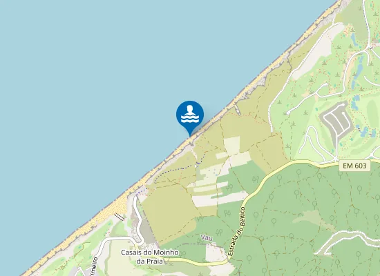 Map of Praia da Estrela