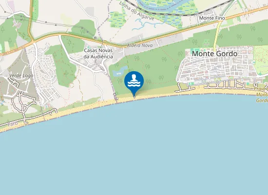 Map of Praia Adão e Eva