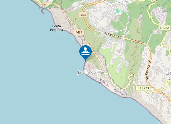 Map of Praia da Vigia