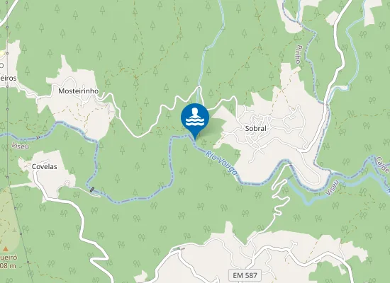 Map of Praia Fluvial do Sobral