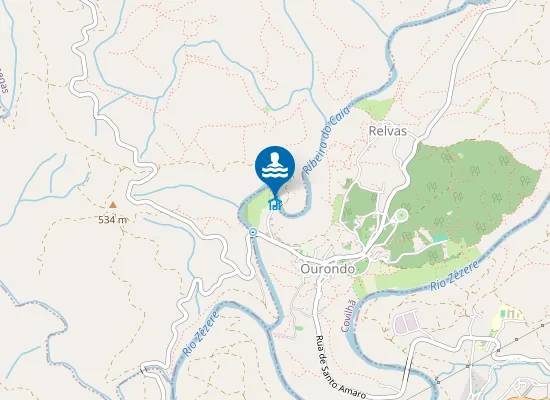 Map of Açude