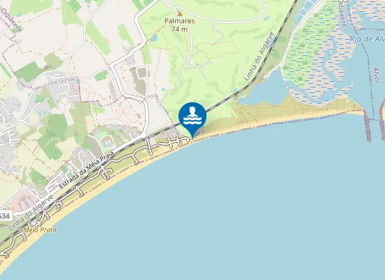Map of Nudisme -Naturist-FKK strand