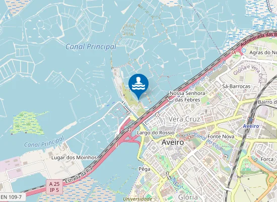 Map of Marinha da Noeirinha