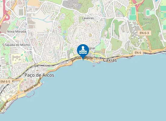 Map of Praia do Lagoal