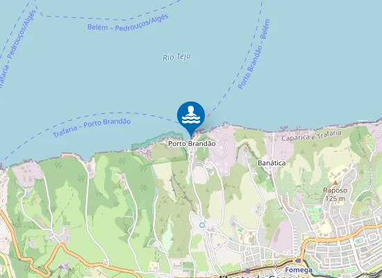 Map of Prainha do Porto Brandão